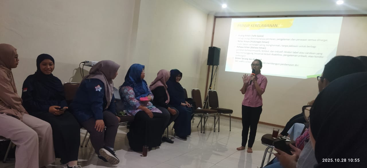 Pentingnya Pengetahuan Perdamaian Diri Bagi Relawan Kelas Relasi